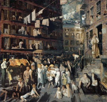  Bellows Painting - Cliff Dwellers 1913 George Wesley Bellows